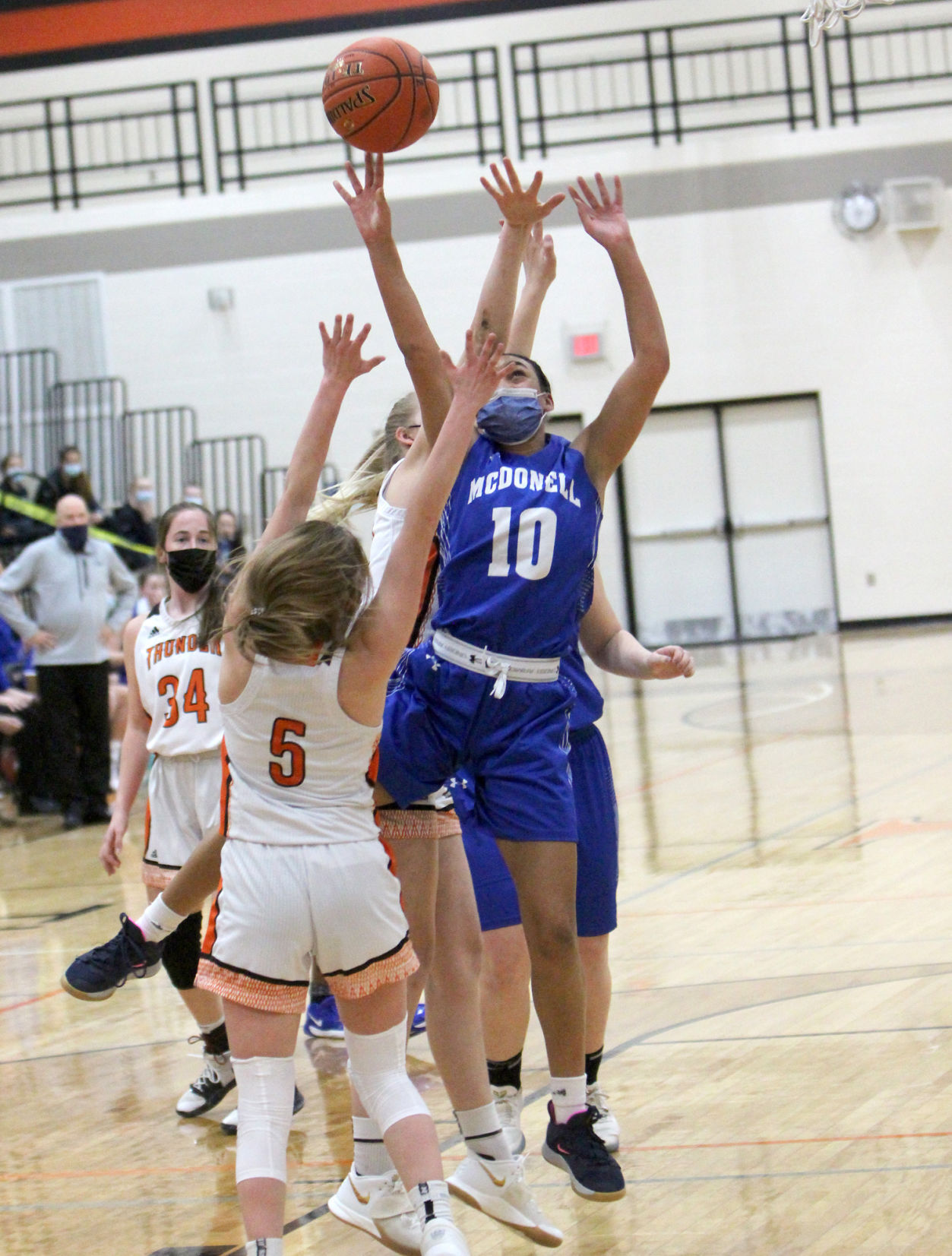 McDonell at Osseo-Fairchild girls basketball 1-11-21